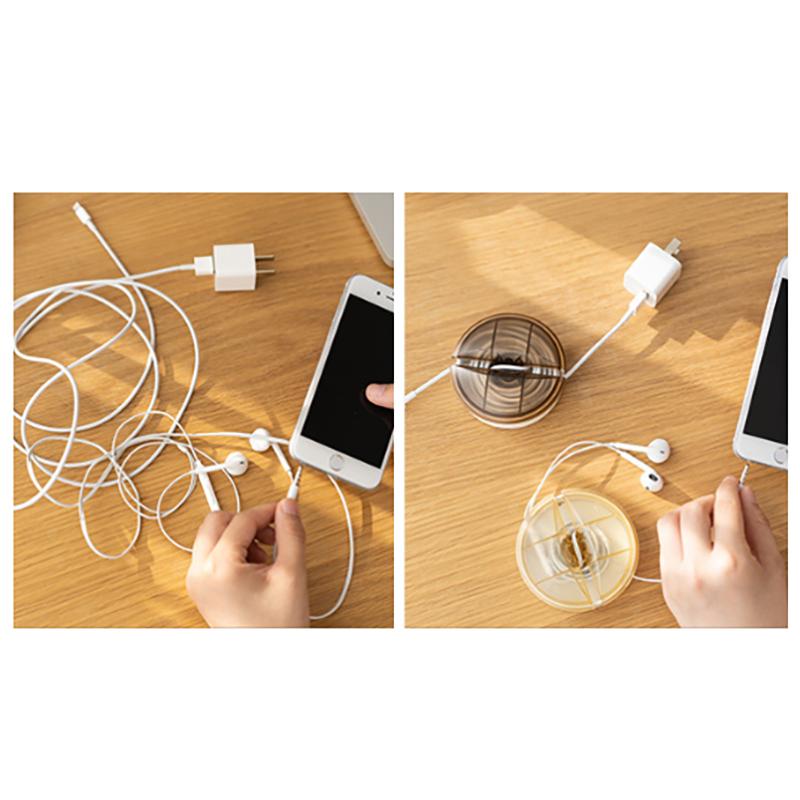 Large-Capacity Cable Organizer Data Cable Storage Desktop Cable Management Wire Arrangement Charging Cable