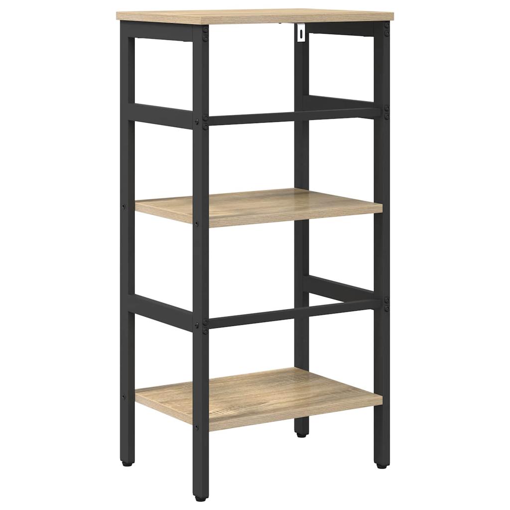 Bookshelf Sonoma Oak 40 x 29.5 x 81 cm Particleboard