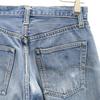 Levi's 70s Red Selvedge 66 Early Small E Vintage Button Back 6 Denim Pants Women Used