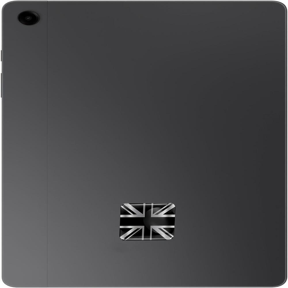 2 X 3D kupolové samolepky Decals UK Spojené království Vlajka Union Jack Velká Británie Auto Motocykl Helma Černý Stříbrný Znak na auto