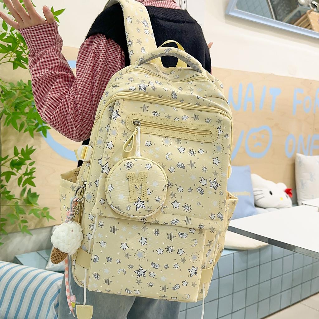 Zaino per Ragazze Adolescenti Viaggio Zaino Scolastico Ragazzi Bambini Zaino Casual Borse Scolastiche Zaino Carino Multitasche Borsa per Libri