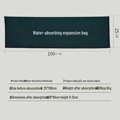 Self-Expanding Flood Control Sandbag