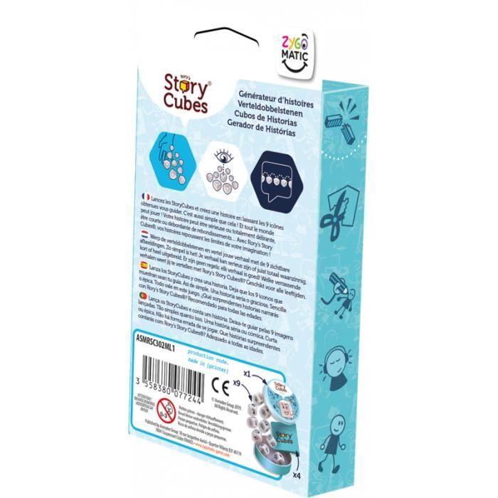 Board Game - Rory's Story Cubes : Actions - Asmodee Blue