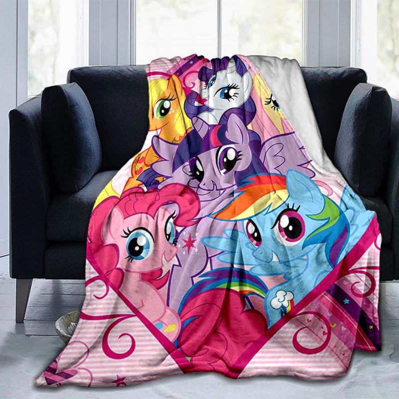 1pc My Little Pony s Throw Blanket, Soft & Cozy Home Decor for Couch, Bed .B094