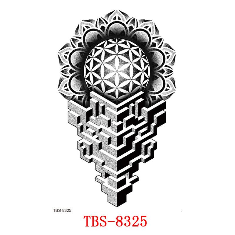 Waterproof Tattoo Sticker, Totem Character Tattoo Sticker Tattoo