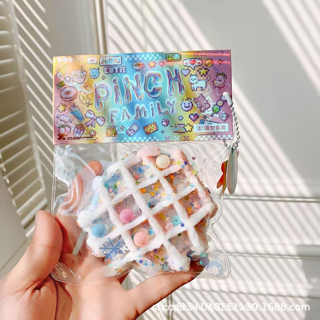 Appearance Gradual Change Ice Cream Slow Rebound Pinch Music Tpr Modeling Soft Cute Decompression Small Toy