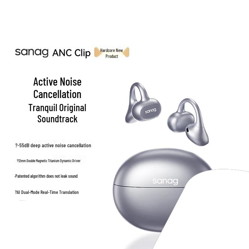 Sena ANC Clip True Wireless AI Translator Earbuds