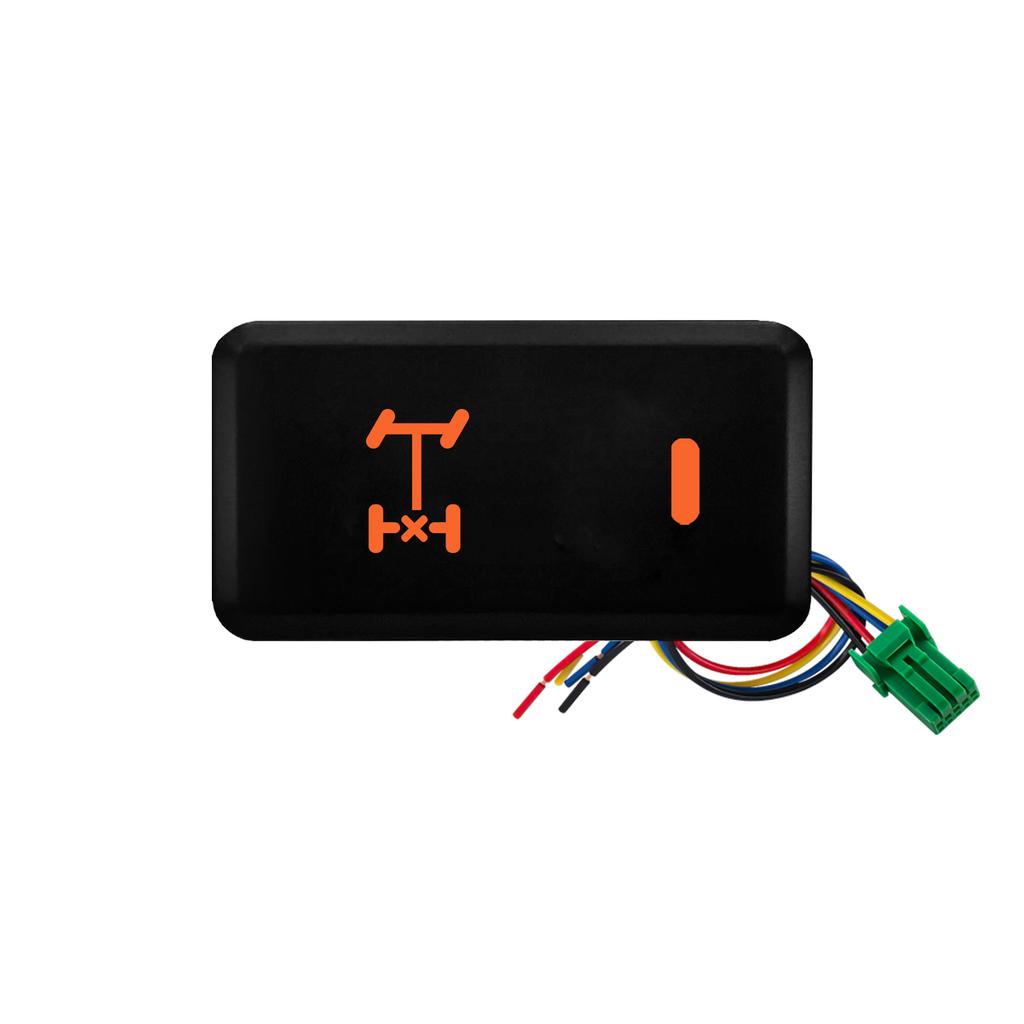 Universal Car Push Switch Button DRL Fog Light Power Fan Heating Radar Music for Toyota Land Cruiser LC100 4700 4500 LX470 Prado