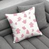 1pc, Halloween Cute Pink Pillowcase (17.71 X 17.71 Inches / 45 X 45 Cm), Home Decor Cushion Cover for Living Room And Bedroom Sofa, Multiple Sizes Ava