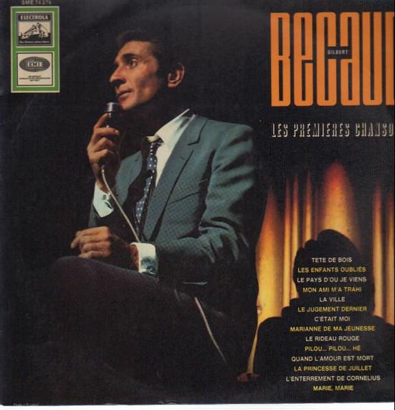 

LP Record GILBERT BECAUD Les Premieres Chansons SME74274 EMI ELECTROLA Germany Pop Used
