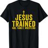 Jesus Trained God Family Wrestling, Christian Wrestling T-Shirt