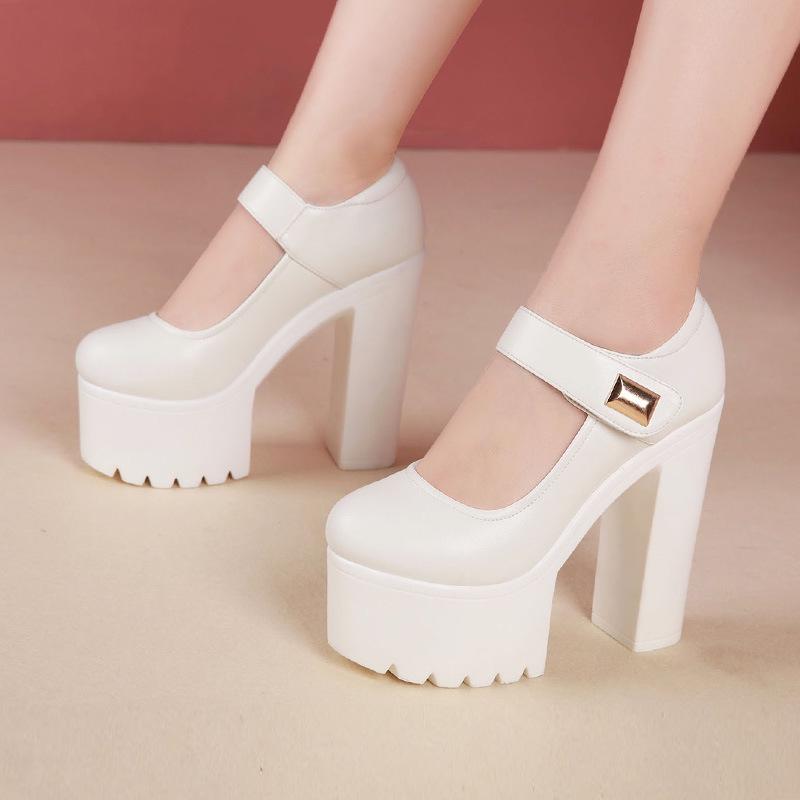 Zapatos de Salón de Tacón Super Alto para Mujer Nuevos Tacones de Plataforma Alta 6cm/10cm/13cm Modelo Pole Dance Fiesta Show Talla Grande 32-43