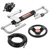 90HP Hydraulic Outboard Steering Kit Marine Boat Hydraulic Steering System