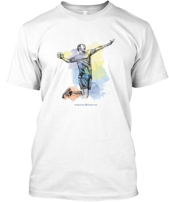 Handball T-Shirt Size S to 5XL L