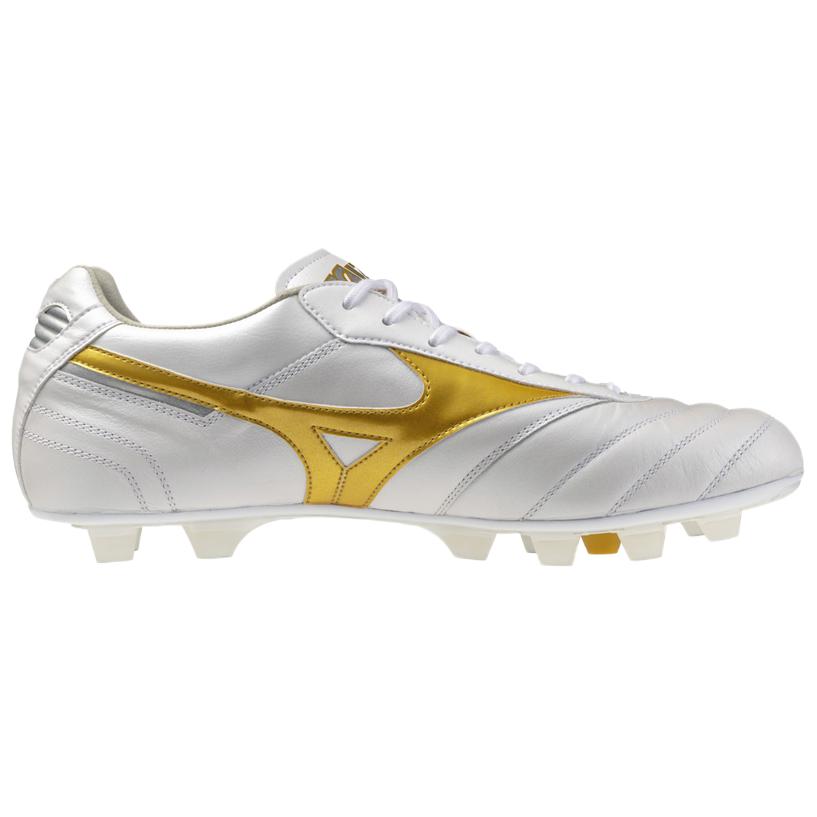Mizuno Morelia 2 Versatile Comfortable Soccer Shoes Unisex Soccer Shoes White P1GA260450