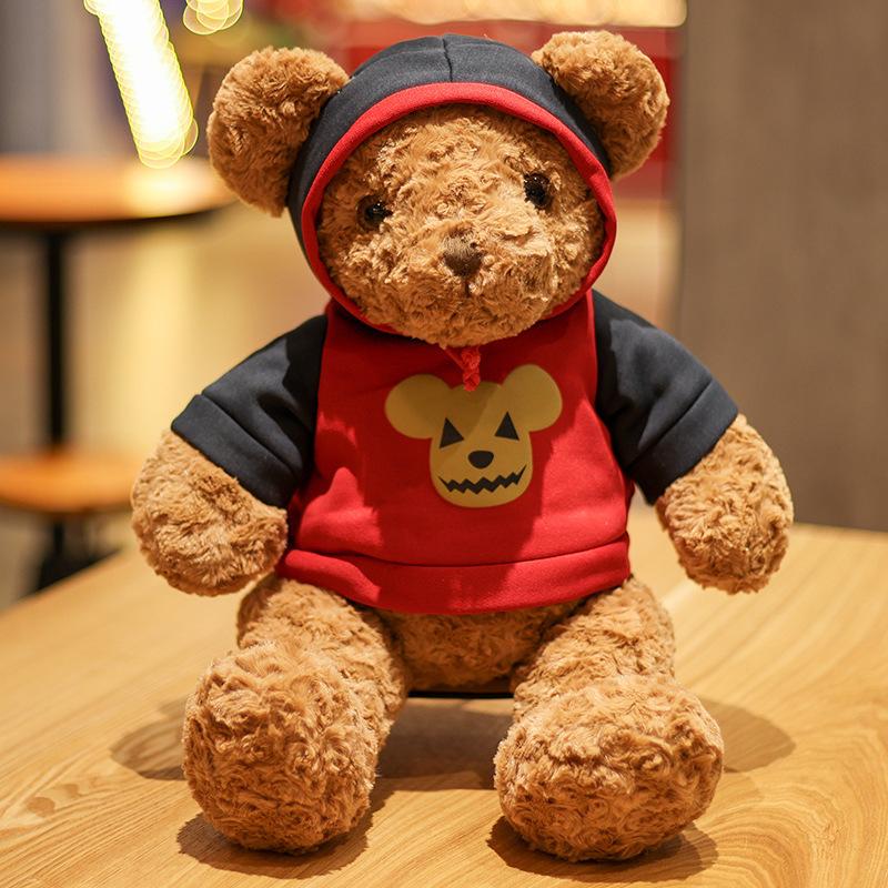 

Hug Baby Violent Bear Plush Toy Sweatshirt Teddy Bear Doll Girl Birthday Gift 50cm