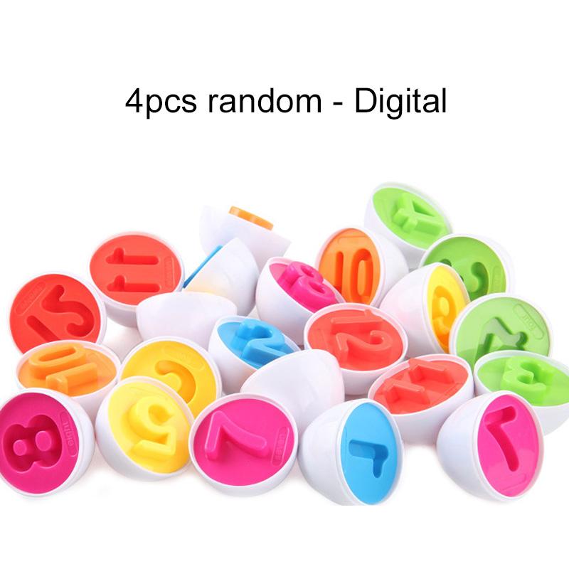 Matching Eggs Children Montessori Sensory Baby Toys Simulation Eggs Chicken Colors Shapes Sorter Learning Educational Toy TMZ