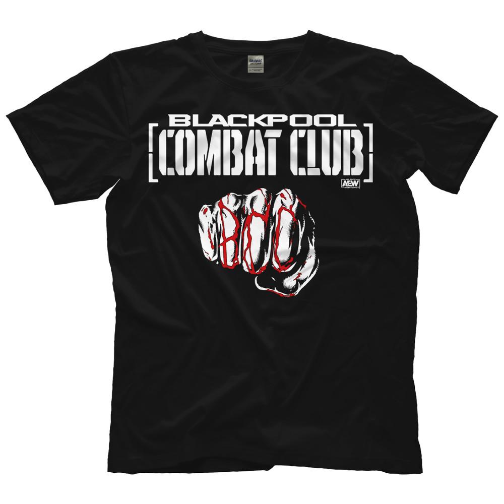 Blackpool Combat Club  Forged AEW Official TShirt Unisex T-Shirt S