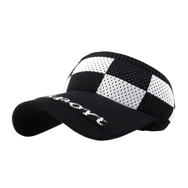 Korean Style Open Top Summer Running Hat for Women - Trendy Outdoor Sun Protection
