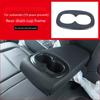 Stylish Back Armrest Cup Slot Surround Panel Practical Interior Upgrade Accessories for Mitsubishi Outlander