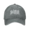 Blood Incantation Band FanMade Tees Baseball Cap Unique Hats Cute Black Hat Luxury Brand Caps Unisex Womens