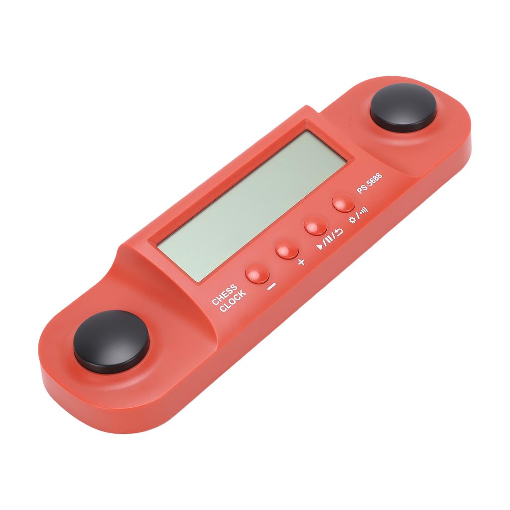 Chess Timer Digital Game Countdown Stopwatch Portable Clock for Chess with LCD Display Travel Friendly for Tournaments Training