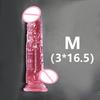 Nowe realistyczne Dildo erotyczne galaretki Dildo z super mocną przyssawką zabawki erotyczne dla kobiet mężczyzn sztuczny Penis g-spot symulacja
