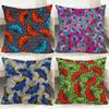 Colorful A-African Style PrintS Cushion Cover Comfortable Reversible Pillow Cover Ideal for Car Sofa Bedroom & Beyond