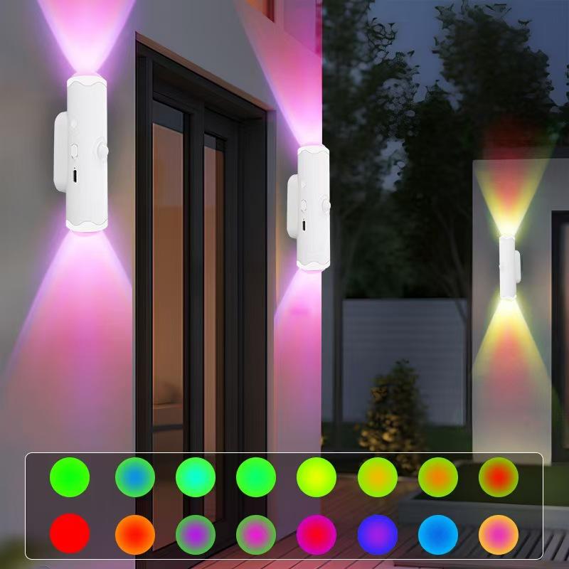1Pc Intelligent Human Body Sensor Light, Hill Light, Cat Eye Sensor Light, Magnetic Charging Sensor Light