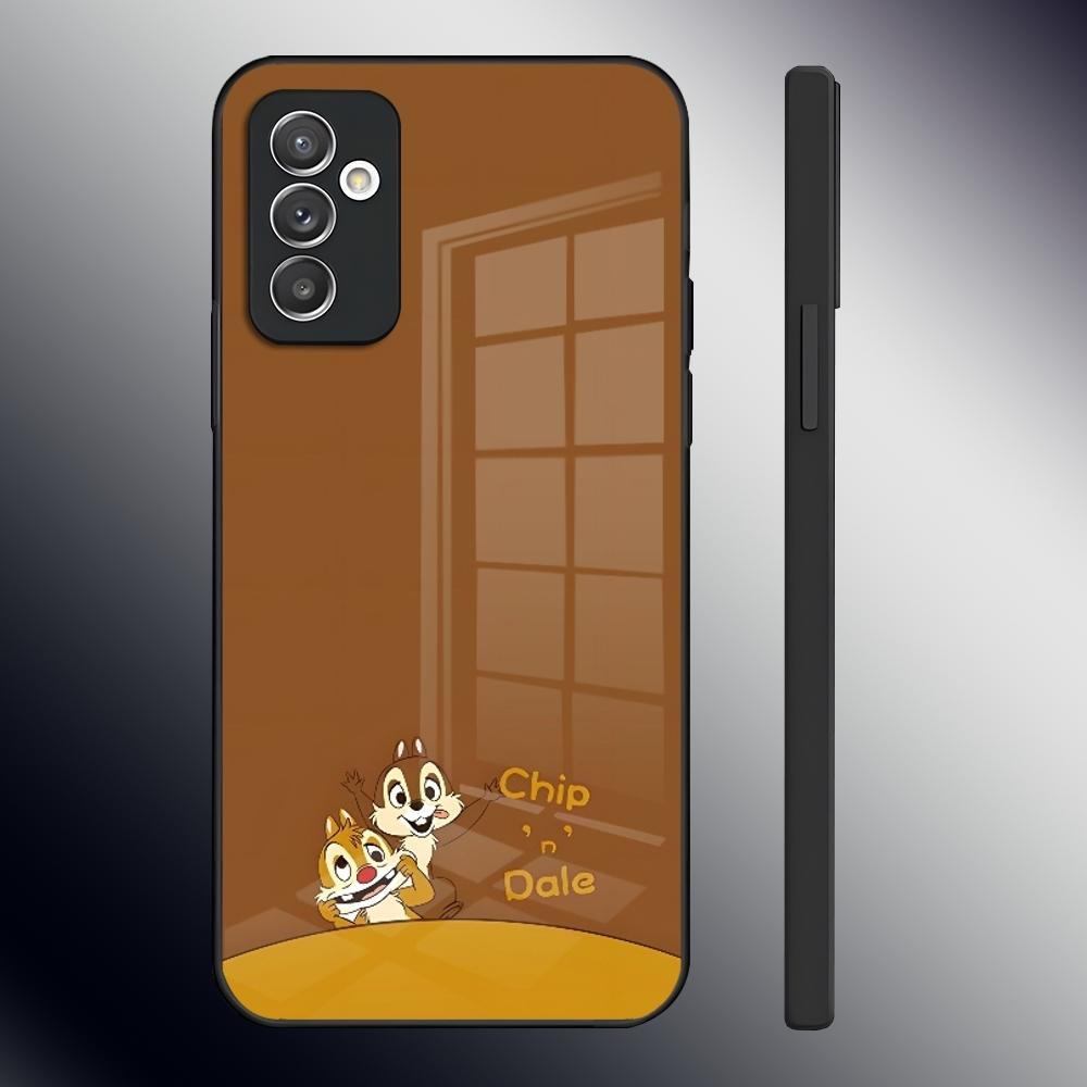 C-Chip 'n' Dale Phone Case For Samsung S24 Ultra S23 S22 S20 Fe S21 Plus A54 A34 A24 A53 A13 A16 Glass Back Cover
