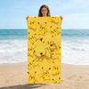 P-Pikachu Beach Towel Microfiber Quick Dry Super Absorbent for Pool Beach Vacation