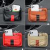 Multifunctional Small bags PU Leather Car Storage Bag Car Interior Organizer for Phone Key Card Small Stuff Storage