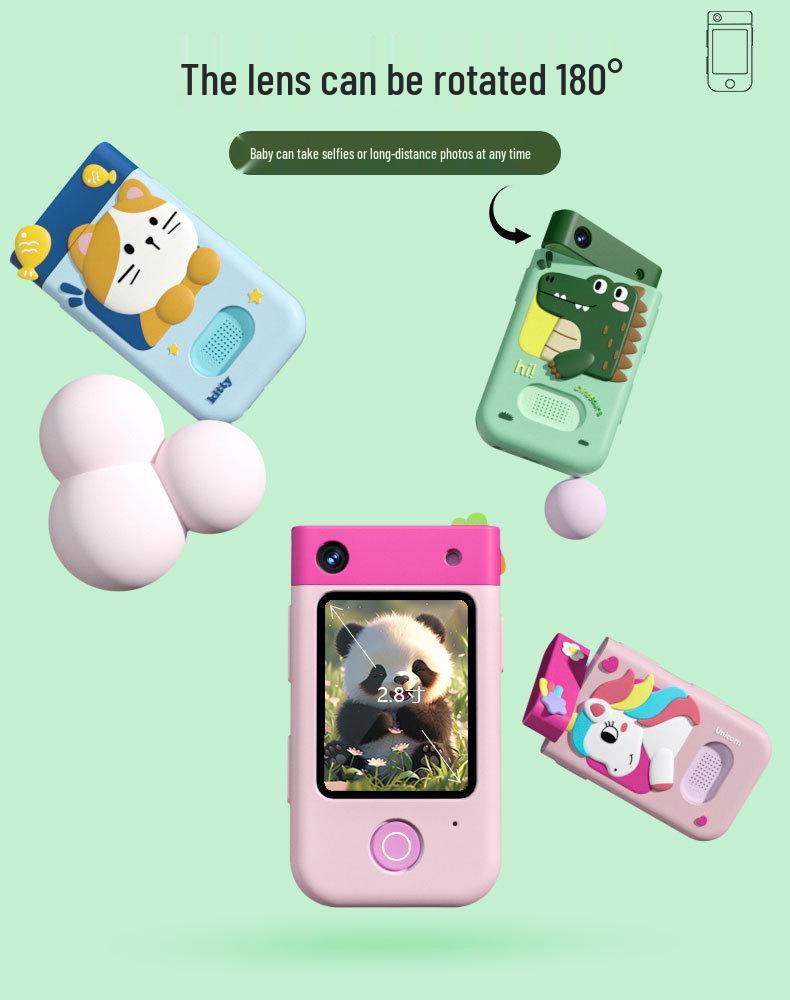Smart Children's Camera: HD Dual Camera, Touch Screen, Photo & Video Capable, Mobile Toy, Perfect Birthday Gift