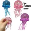 New Maltose Jellyfish Squeeze Fidget Toy Jellyfish Stress Relief Relax Squishy Waterproof Water Play Sensory Anti-Anxiety Toy