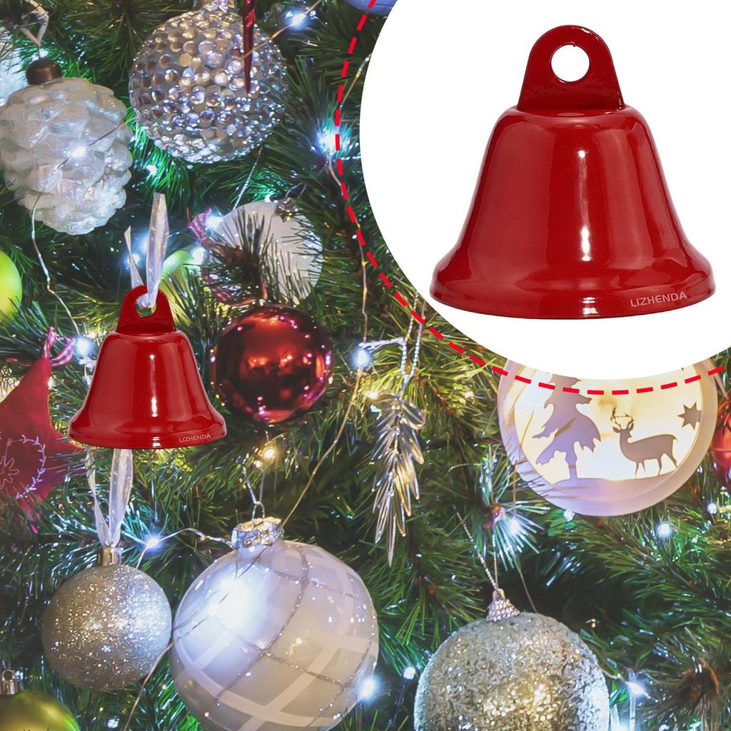 Small Christmas Bell Pendant Decoration Ornament Xmas Tree Hanging Home