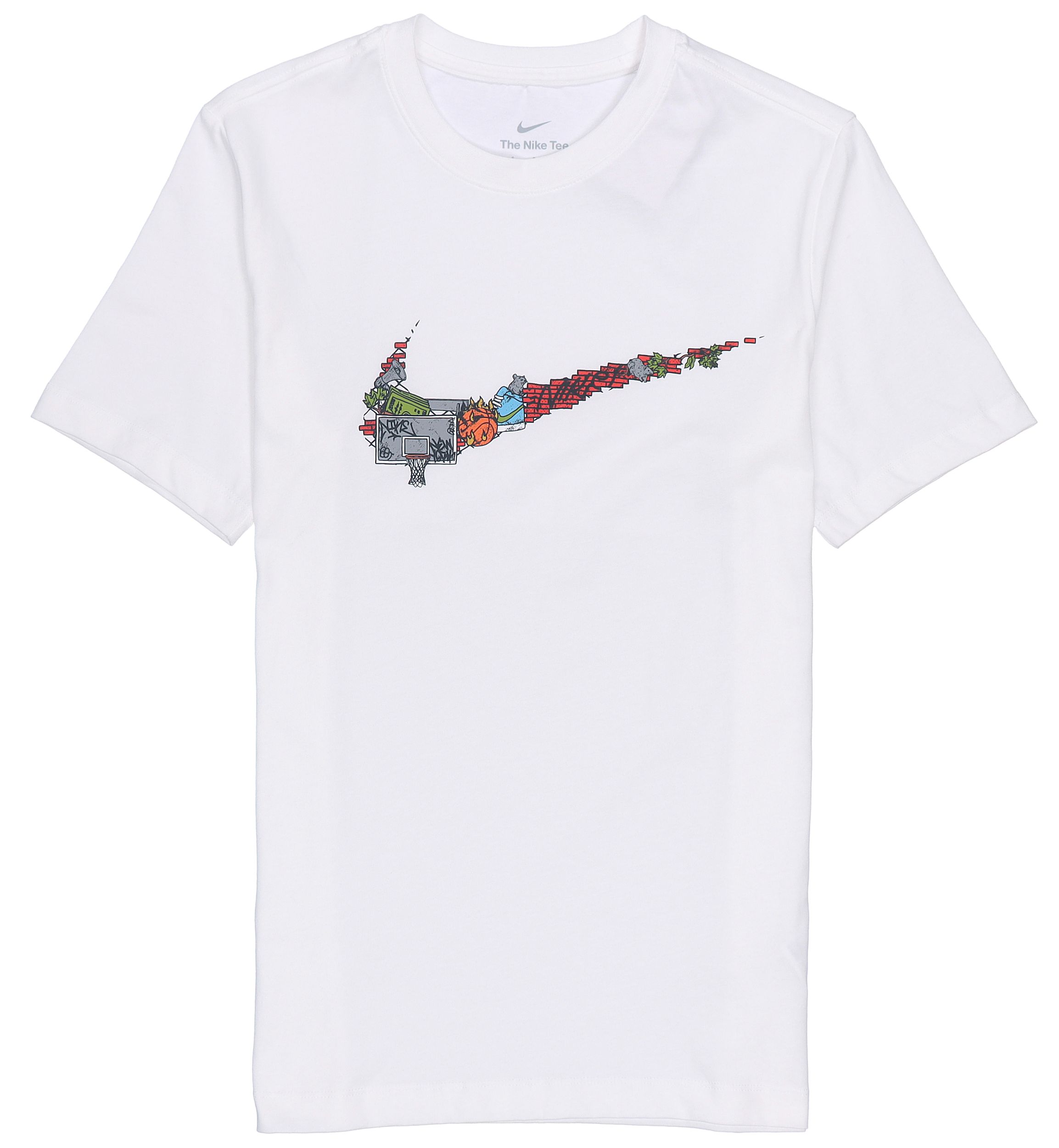 Nike Set-in Sleeve T-Shirt Men s White DR1288-100 XL