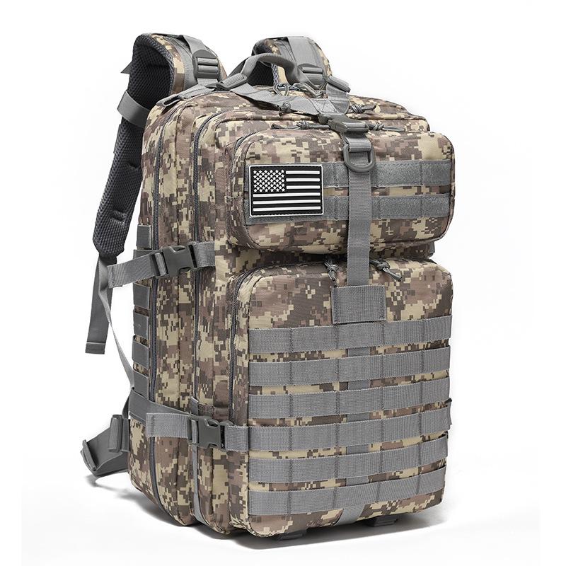 Outdoor Tactical Backpack Hiking Mountaineering Camping Large Capacity MOLLE Expands New P Backpack
