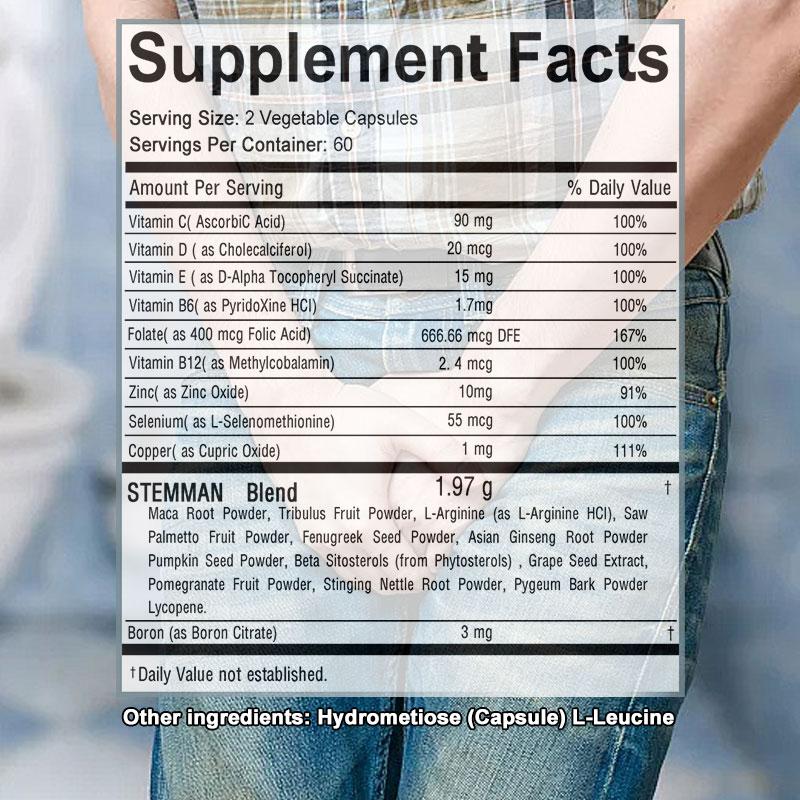 STEMMAN supplement to boost immunity; 120 capsules