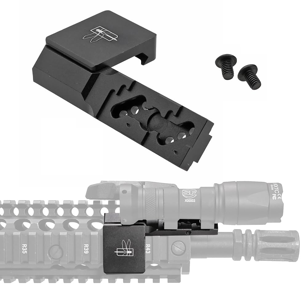 Ryohin Buhin 20mm Rail Compatible HSP Type Offset Light Mount Short (Thorntail2 SBR Replica)
