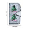 Cool Alien Printed Long Wallet Multi Slot Purse for Daily Use
