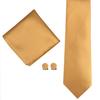 2025 Paisley Floral Men's Tie, Pocket Square & Cufflinks Set