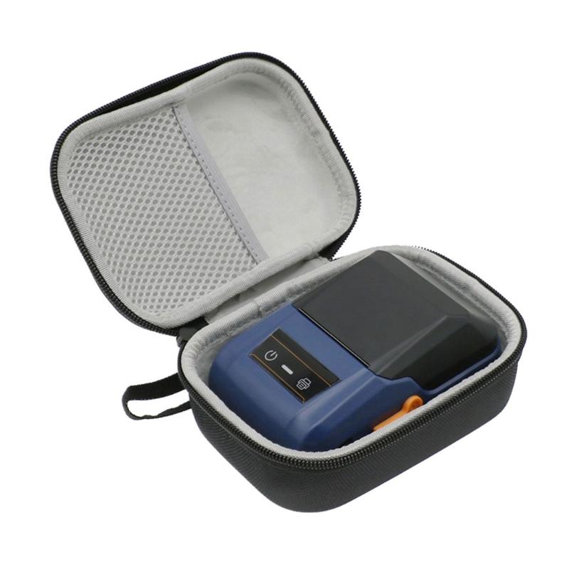 Shockproof Bag for T50M Label Maker Hard Pouch Storage Pouch Scratch Resistant Carrying Case EVA Bag Black