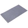 15.7x27.6in Non Slip Bath Mat TPE Soft On Feet Bathroom Shower Mat with Suction Cups Drainage Holes Gray