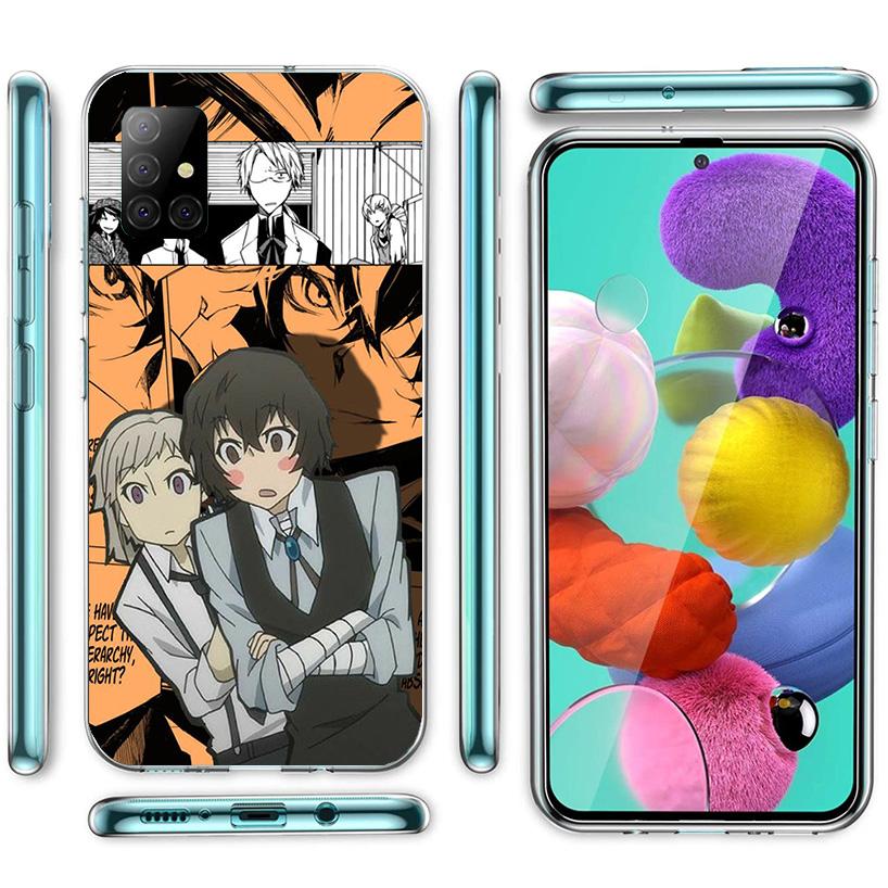 Bungo Stray Dogs Manga Phone Case For Samsung Galaxy A52 A32 A22 A12 A51 A31 A50S A30S A20S A10S Note 20 Ultra 10 Plus S10 A72 A