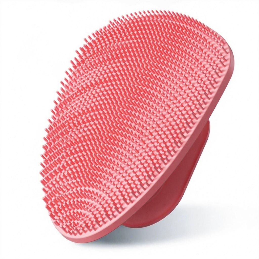 Premium Waterproof Hand-Held Silicone Facial Cleansing Brush for Exfoliating Dead Skin Removal & Nourishing Face Scrubbing Care