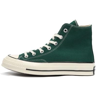 Chuck 70 High Midnight Clover Unisex Turnschuhe Grün Reiher Schwarz 168508C