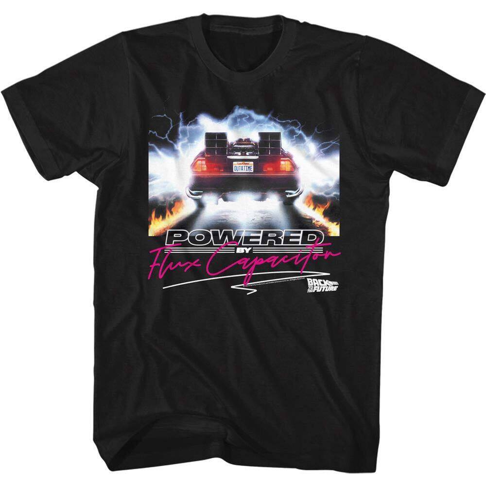 

Back The Future Powered By Flux Unisex T-shirt