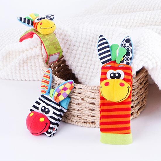 Κάλτσες Κουδουνίστρες Μωρού Παιχνίδια Καρπού Παιχνίδια Μωρού Υψηλής Αντίθεσης Ασπρόμαυρα Παιχνίδια Μωρού Ανάπτυξη Εγκεφάλου Παιχνίδια Βρέφους Δώρα για Νεογέννητα Αγόρια Κορίτσια