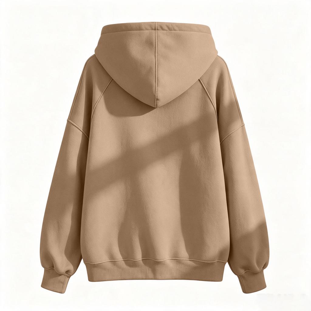 Women's 3D Printed Color Hoodie Long Sleeve Loose Fit Winter Sweatshirt
