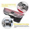 ZDFVU1 2/4P LED Car Door Logo Projector Light Accessories for VW R Golf 5 6 7 GTI GTD GTE Touareg CC Passat B6 B7 B8 B9 C6 C7 C8 Tiguan